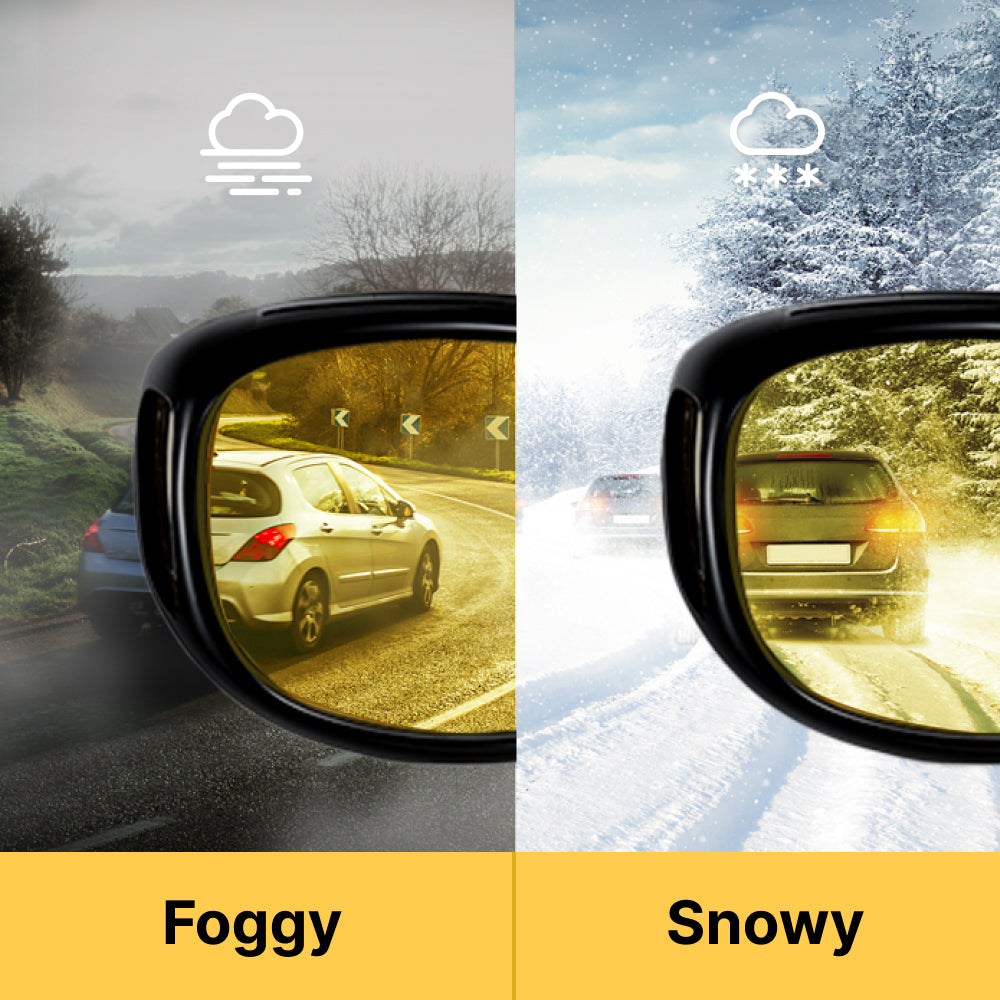 Night Driving Glasses | Yellow Lenses to Reduce Glare & Eye Strain for Safer Night Rides