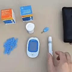 Ketone Blood Meter Kit for Accurate Ketosis Testing & Monitoring for Home Use