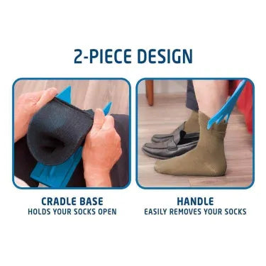 Easy on, Easy off Compression Sock Aid Kit for Limited Mobility, Injuries & Pregnancy