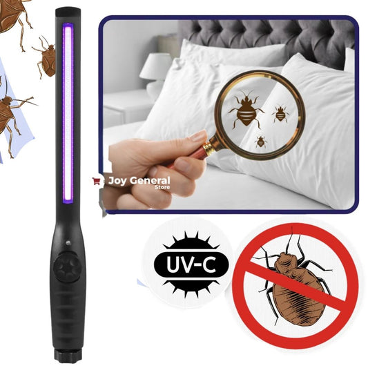 Multi-Surface UV Sanitizer Light Bulb Bed Bug Deterrent - Effective Germicidal Solution