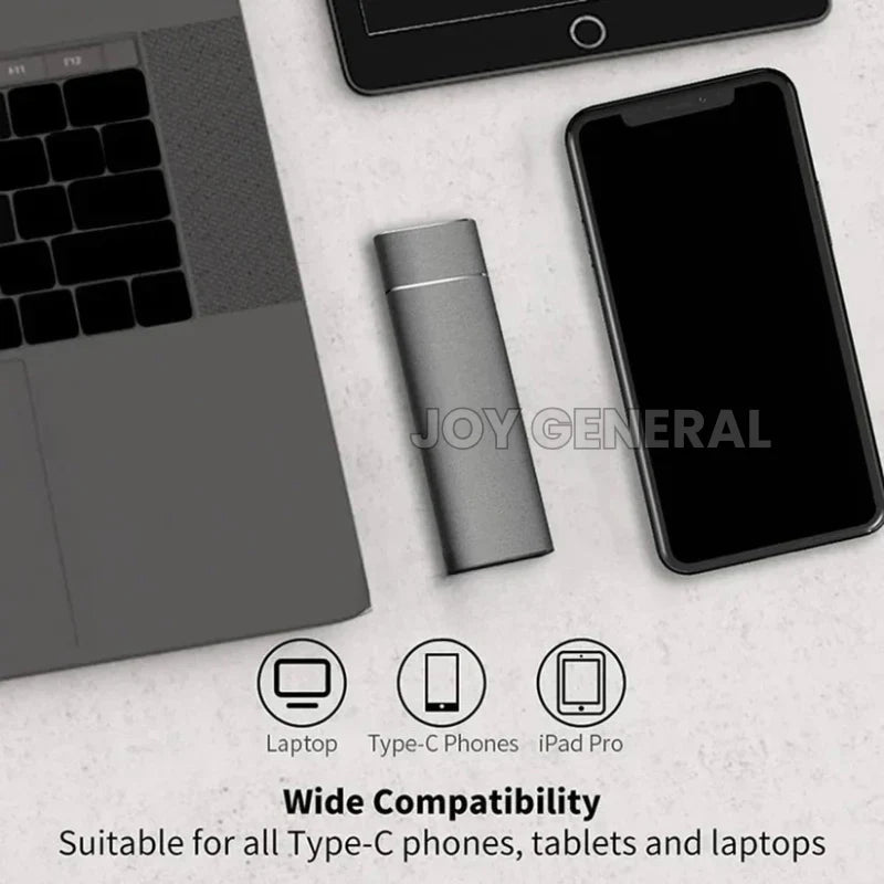 8TB Portable SSD External Hard Drive | High-Speed Data Transfer, Compact & Durable for Professionals and Creatives