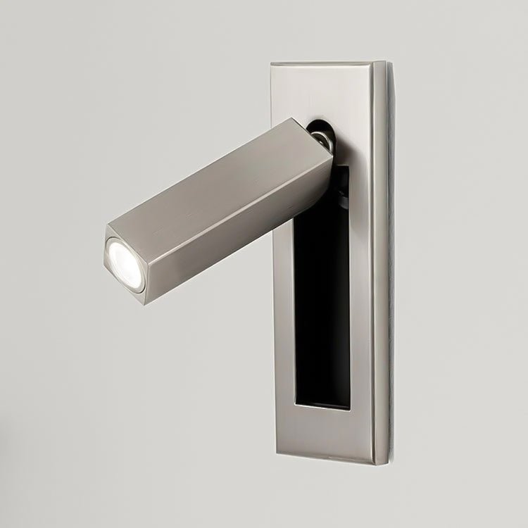 LED Bedside Sconce Light Fixture - Wall-Mounted, Adjustable Reading Lamp for Bedroom & Nightstand Use