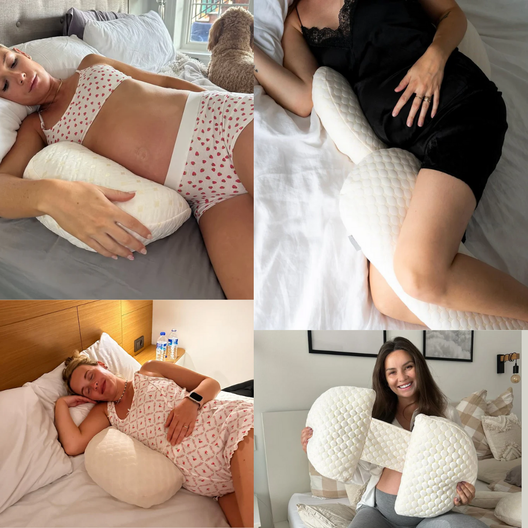 Adjustable Pregnancy Pillow with Full Body Support – Side-Sleeping Maternity Pillow for Pregnant Women | Back & Hip Pain Relief Body Pillow