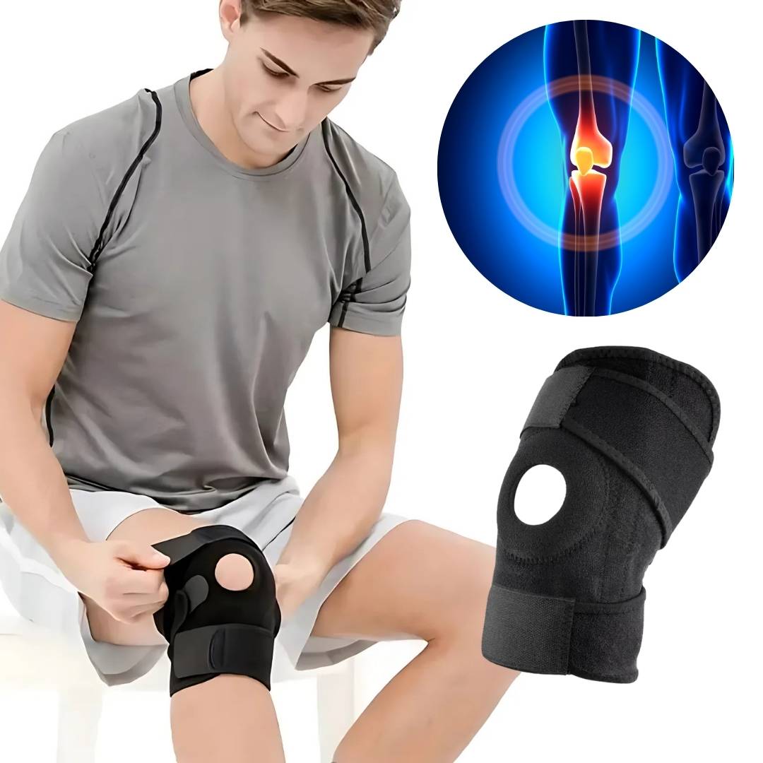 Knee Support with Adjustable Compression | Pain Relief, Injury Recovery & Stability for Arthritis and Sports Activities