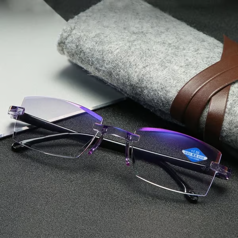 Intelligent Dual Focus Glasses | Anti-Blue Light Protection & Lightweight Frame for Clearer Vision and Reduced Eye Strain