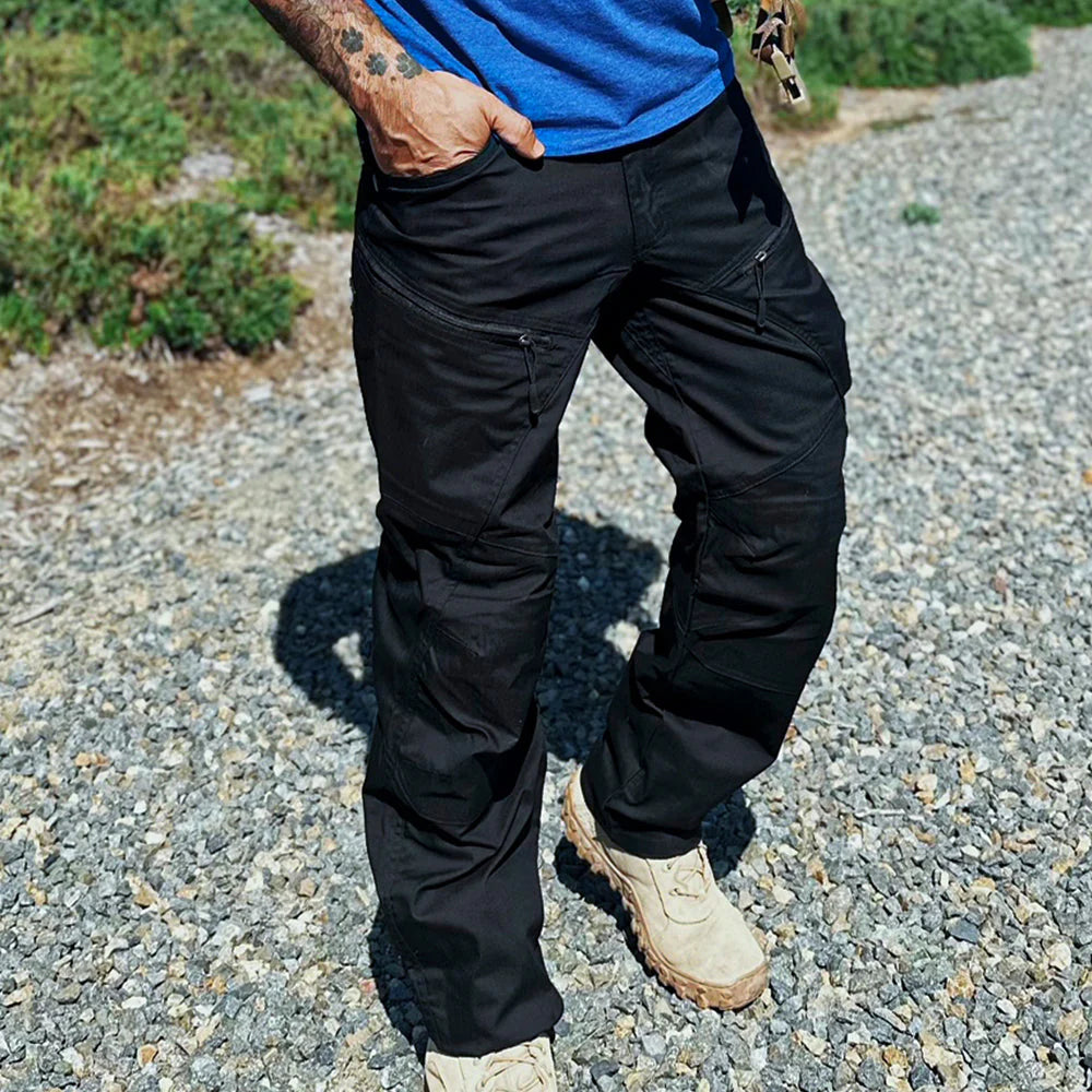 Stretch Tactical Pants for Men | Urban Tactical Cargo Pants with 9 Pockets, Army Pants, Hiking & Trekking Pants