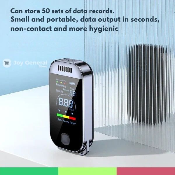 Professional Breathalyzer Test Alcohol Meter | High-Precision, Contactless Design Ideal for Car Breathalyzer Testing & Safe Driving alcohol Testing