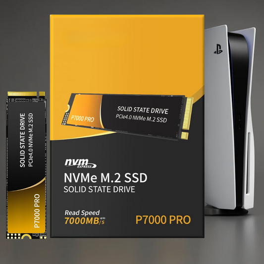 External SSD Hard Drive for PS5 & Xbox Series X/S – 1TB 2TB 4TB Ultra-Fast Gaming Storage Expansion 7000MB/s USB-C