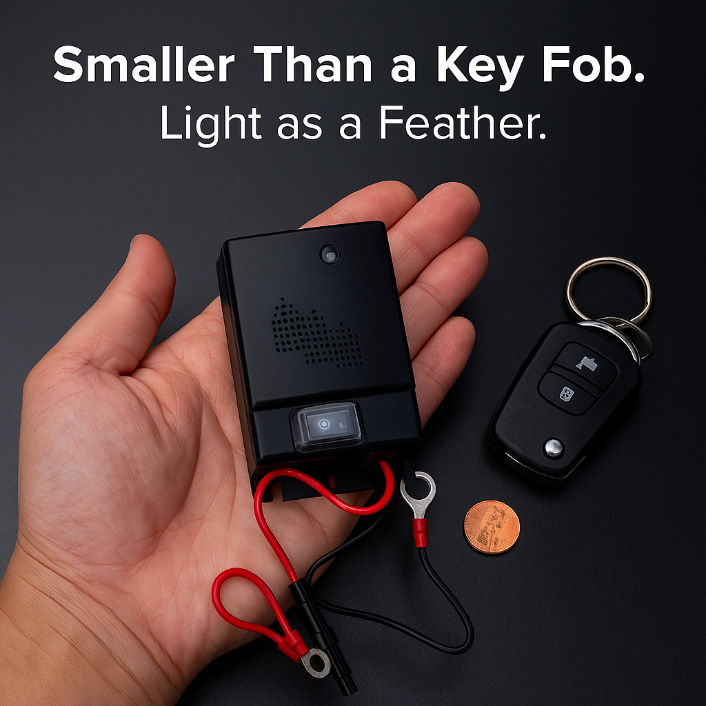 Ultrasonic Car Mice Repeller | Portable, Self-Powered & Effective for Vehicle Protection Against Rodents