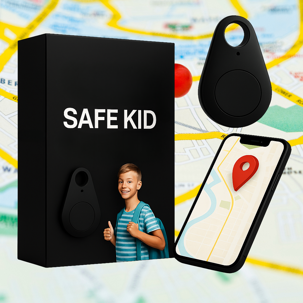 Child GPS Tracker | Waterproof, Real-Time Location & SOS Alerts for Kids' Safety