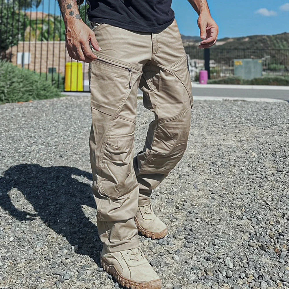 Stretch Tactical Pants for Men | Urban Tactical Cargo Pants with 9 Pockets, Army Pants, Hiking & Trekking Pants