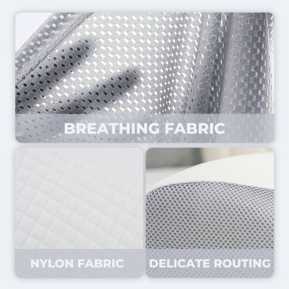 Pillow for Sleep Apnea & Snoring Relief – Ergonomic Memory Foam Anti-Snore Pillow for Better Breathing & Deep Sleep Support