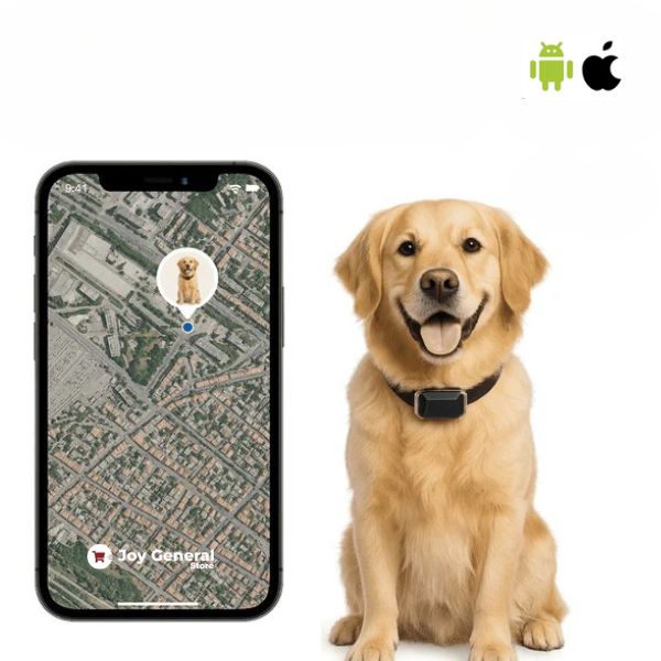 GPS Dog Collar | Waterproof, Adjustable & Unlimited Range for Real-Time Tracking