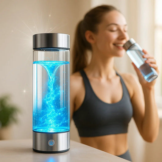 Hydrogen Water Bottle | USB Rechargeable, Anti-Inflammatory & Perfect for Daily Hydration and Wellness