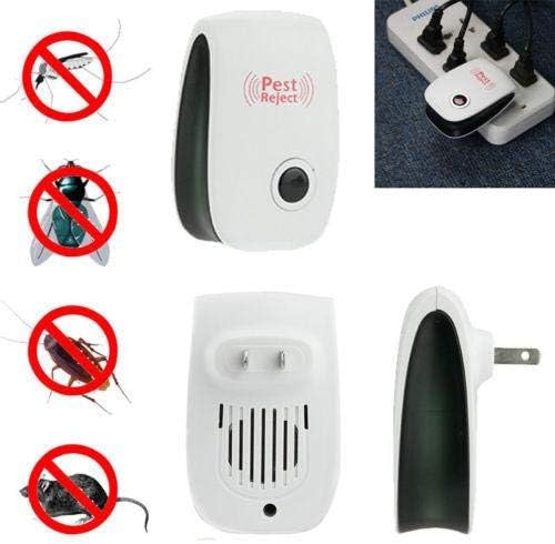 Ultrasonic Squirrel Repeller Device - Effective Pest Control for Gardens & Yards - Deters Squirrels in 48 Hours