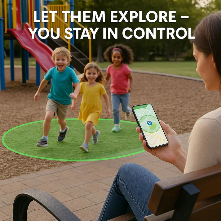 Child GPS Tracker | Waterproof, Real-Time Location & SOS Alerts for Kids' Safety