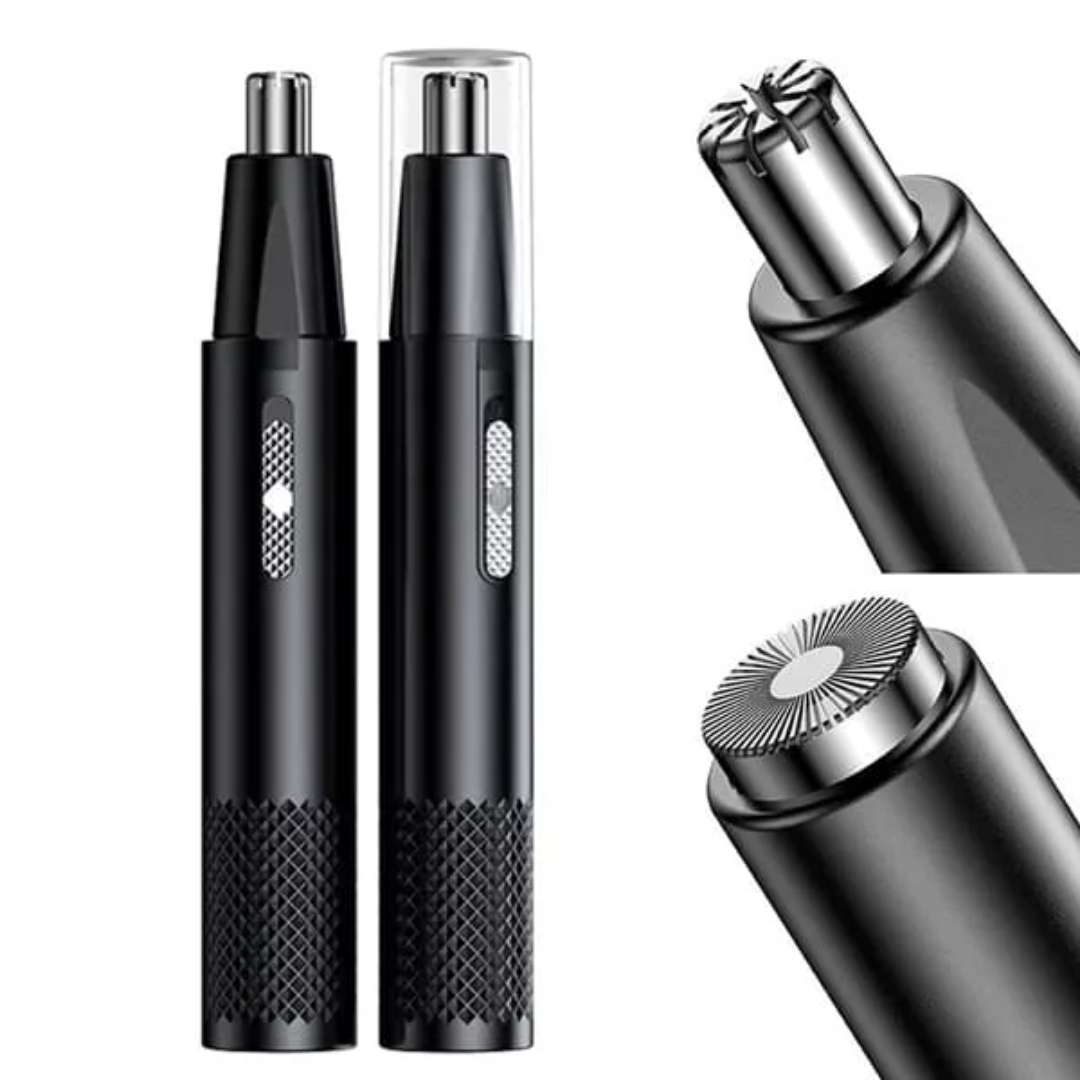 Rechargeable Nose Hair Trimmer | Cordless, Safe Blades & Portable Design | Best male and female nose hair trimmer