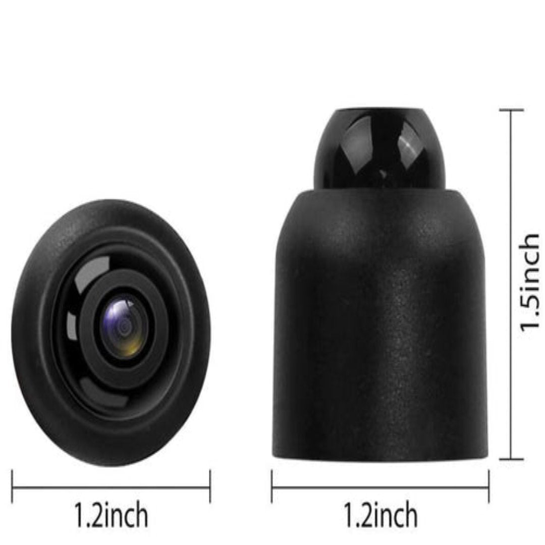 Mini Wireless Hidden Camera with Audio - Compact Spy Camera for Home Security & Nanny Monitoring