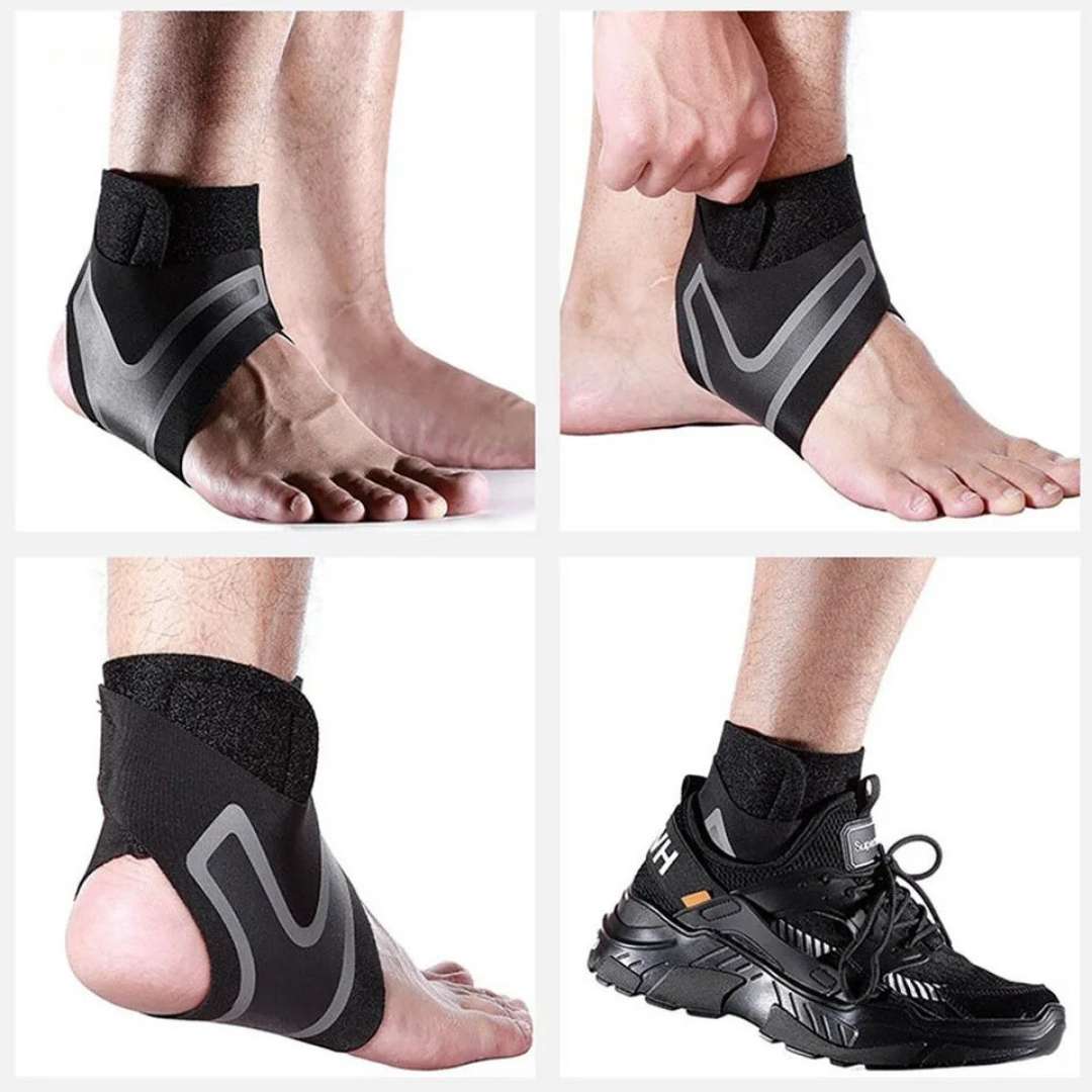 Adjustable Elastic Ankle Brace | Optimal Compression & Stability for Injury Recovery and Daily Support
