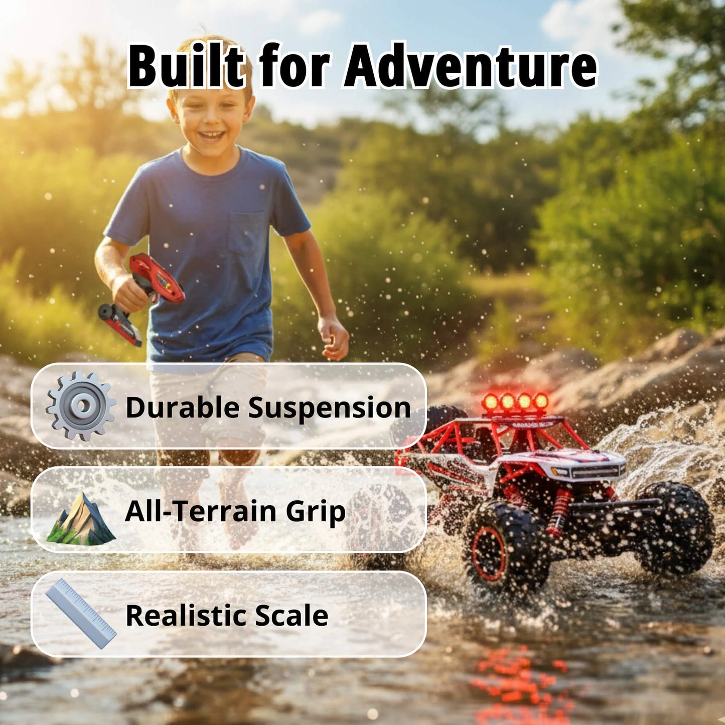 4x4 Rock Crawler Monster Truck