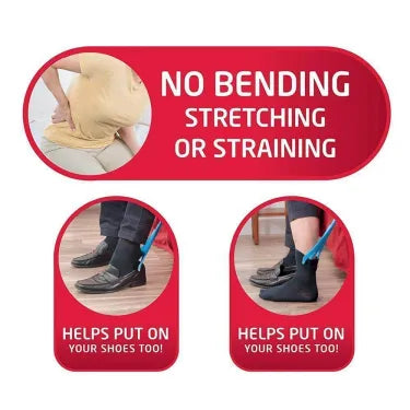 Easy on, Easy off Compression Sock Aid Kit for Limited Mobility, Injuries & Pregnancy
