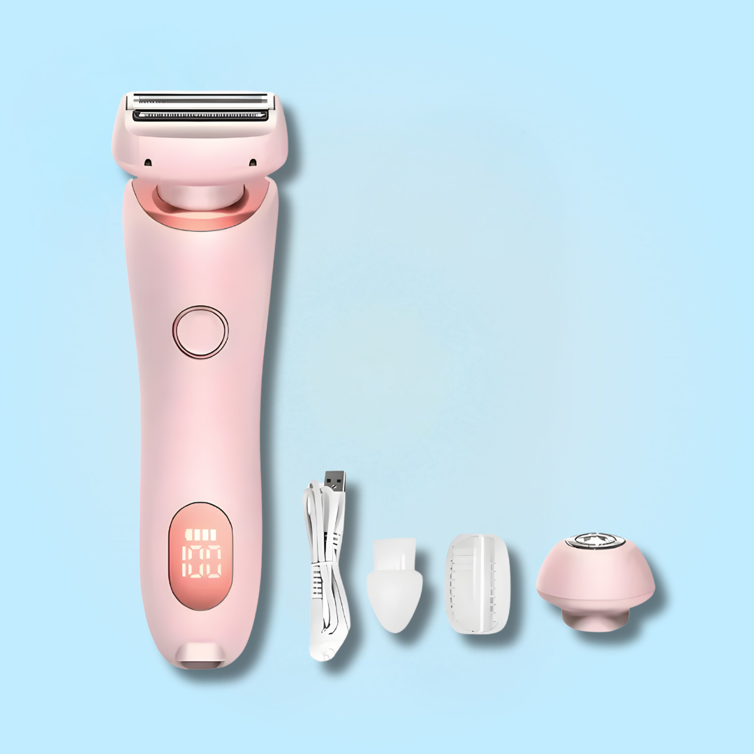 Women’s Pubic Shaver | Gentle Electric Razor for Sensitive Skin | Precise Trimming for Smooth Skin