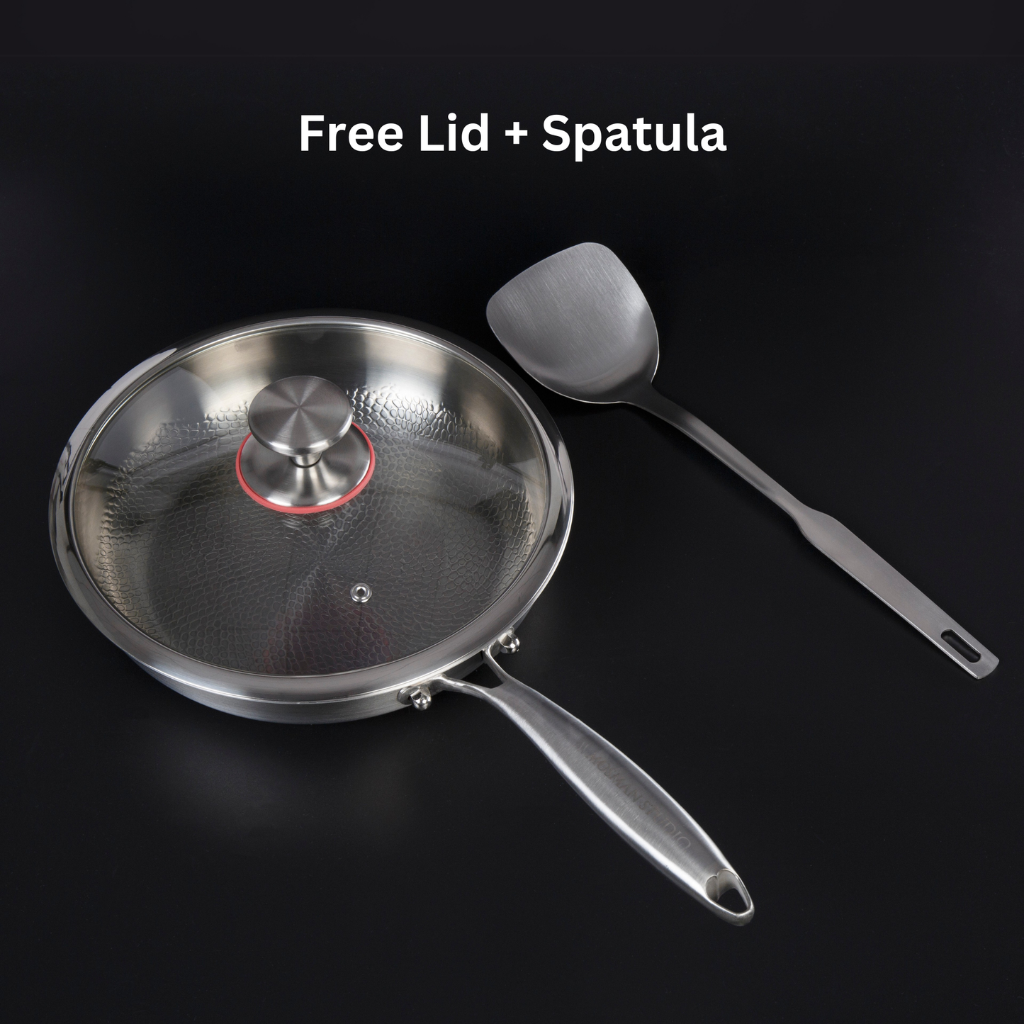 Titanium Frying Pan | Best Non Stick Frying Pan for Healthy Cooking – Non Toxic, Durable & Naturally Non Stick Frying Pans