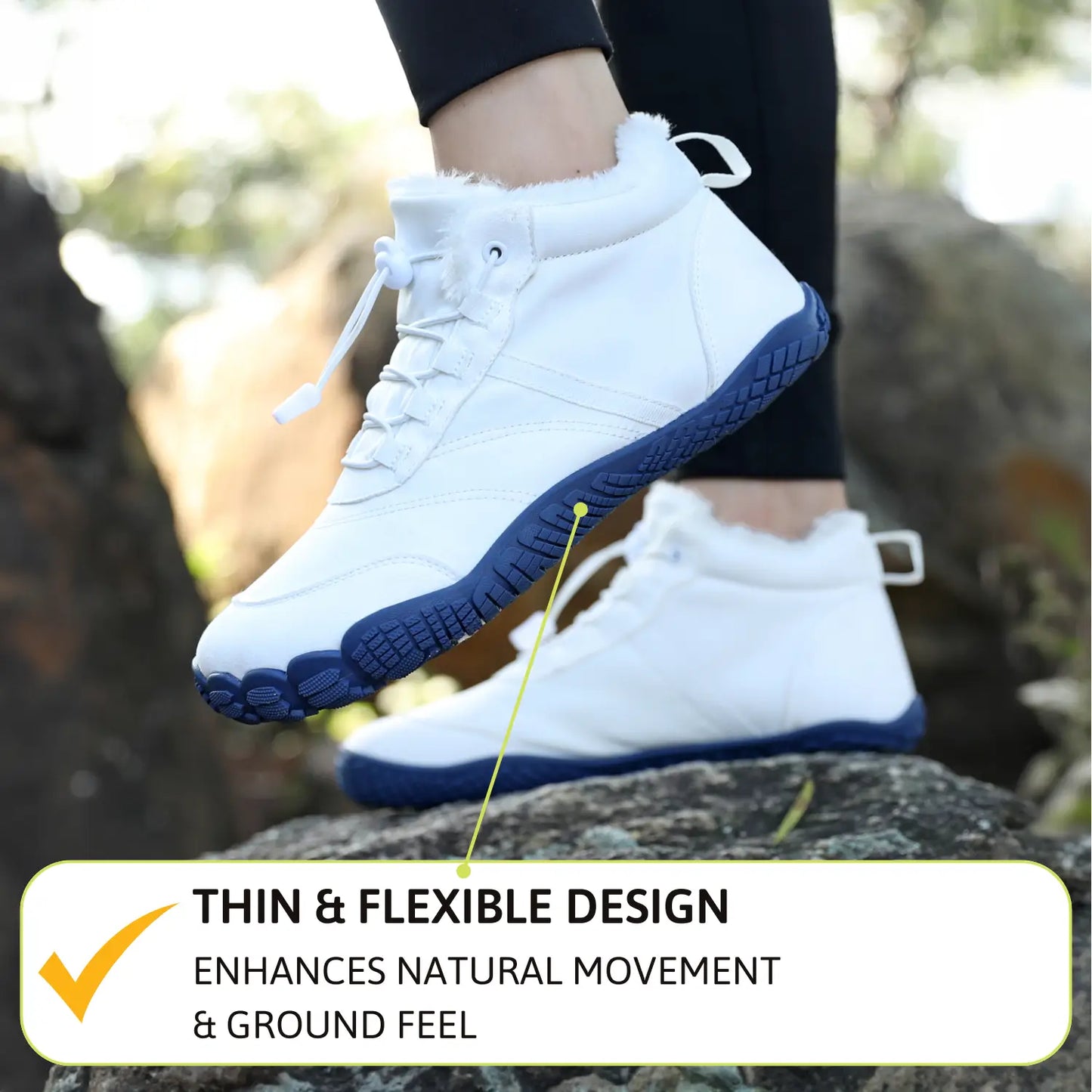 ThermaFlex™ Water-Repellent Barefoot Shoes | Breathable, Flexible Design for Improved Foot Health & Everyday Comfort