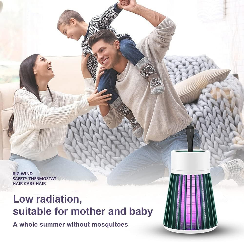 Rechargeable UV Mosquito Zapper | Portable, Chemical-Free & Silent Protection for Indoor & Outdoor Use