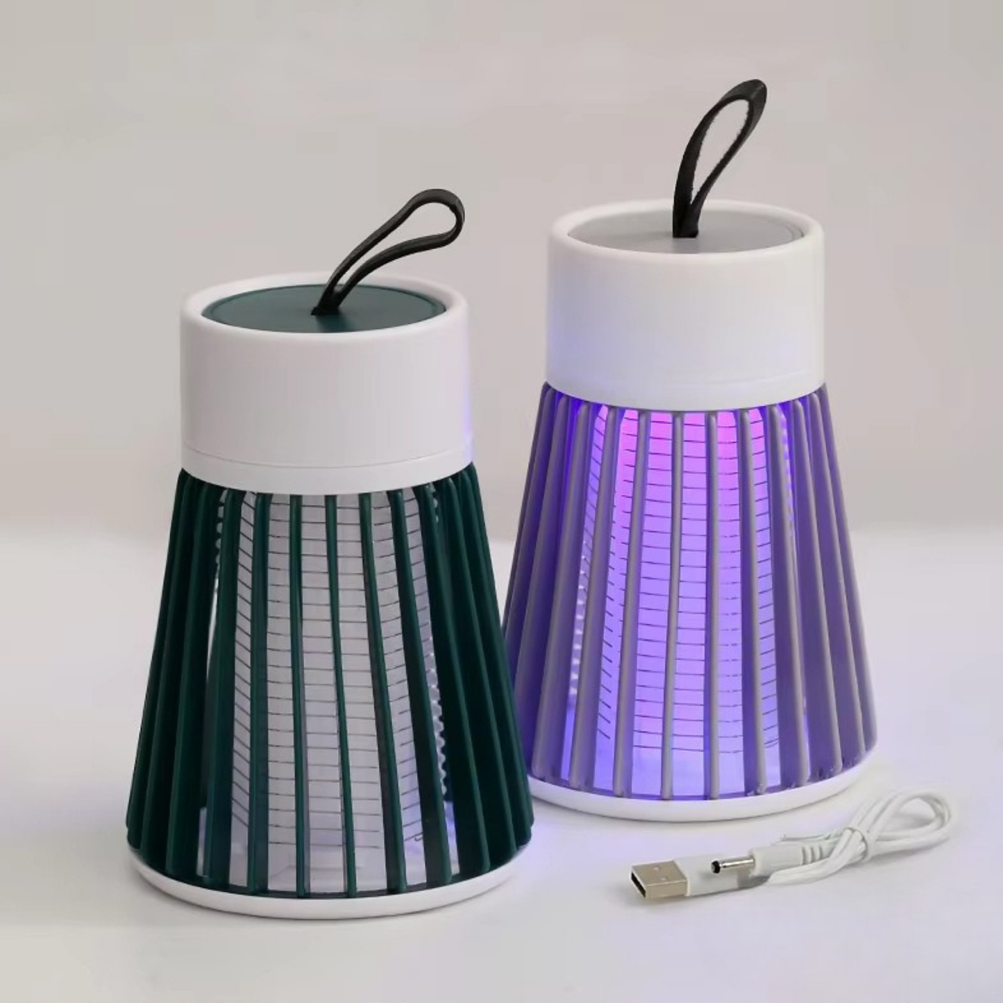 GnatGuard™ UV Fungus Gnat Trap & Indoor Fly Zapper | USB Rechargeable Bug Killer for Houseplants & Fruit Flies