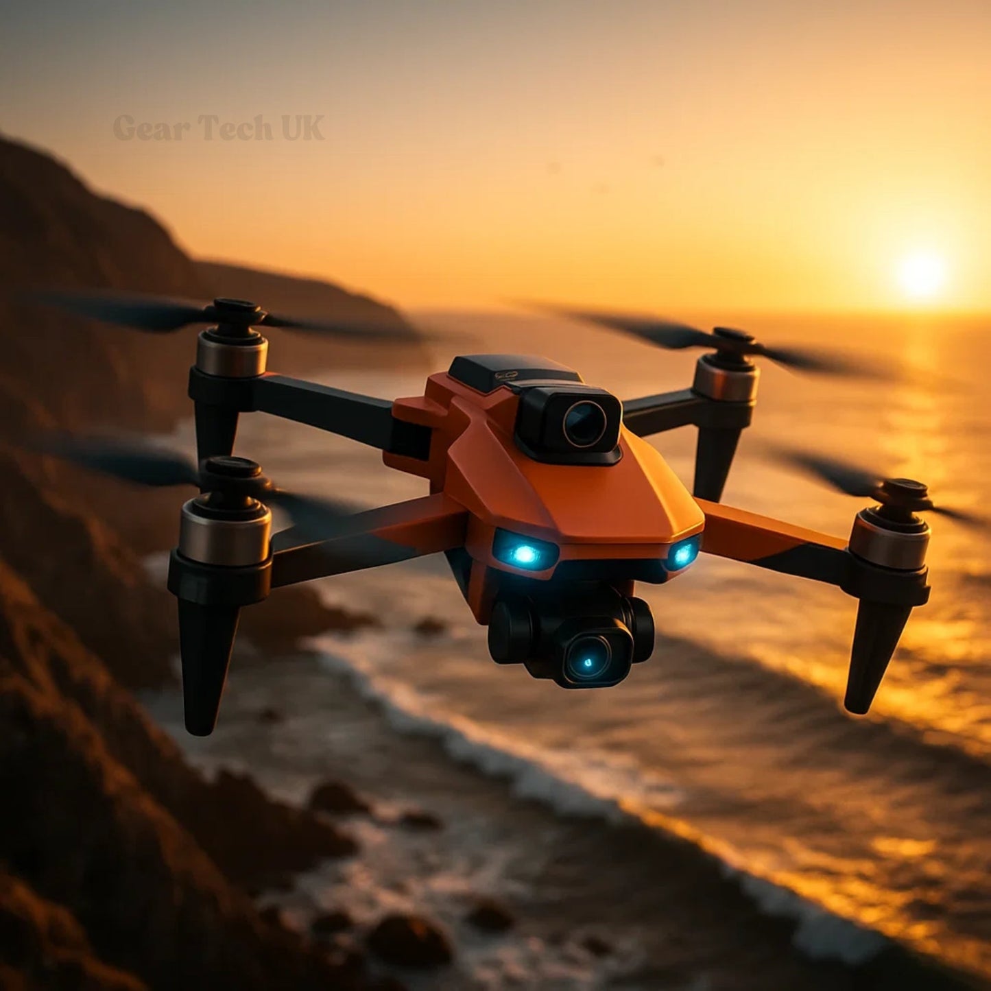 8K HD Dual Camera Drone | GPS, Brushless Motors & Ideal for Aerial Photography and Videography