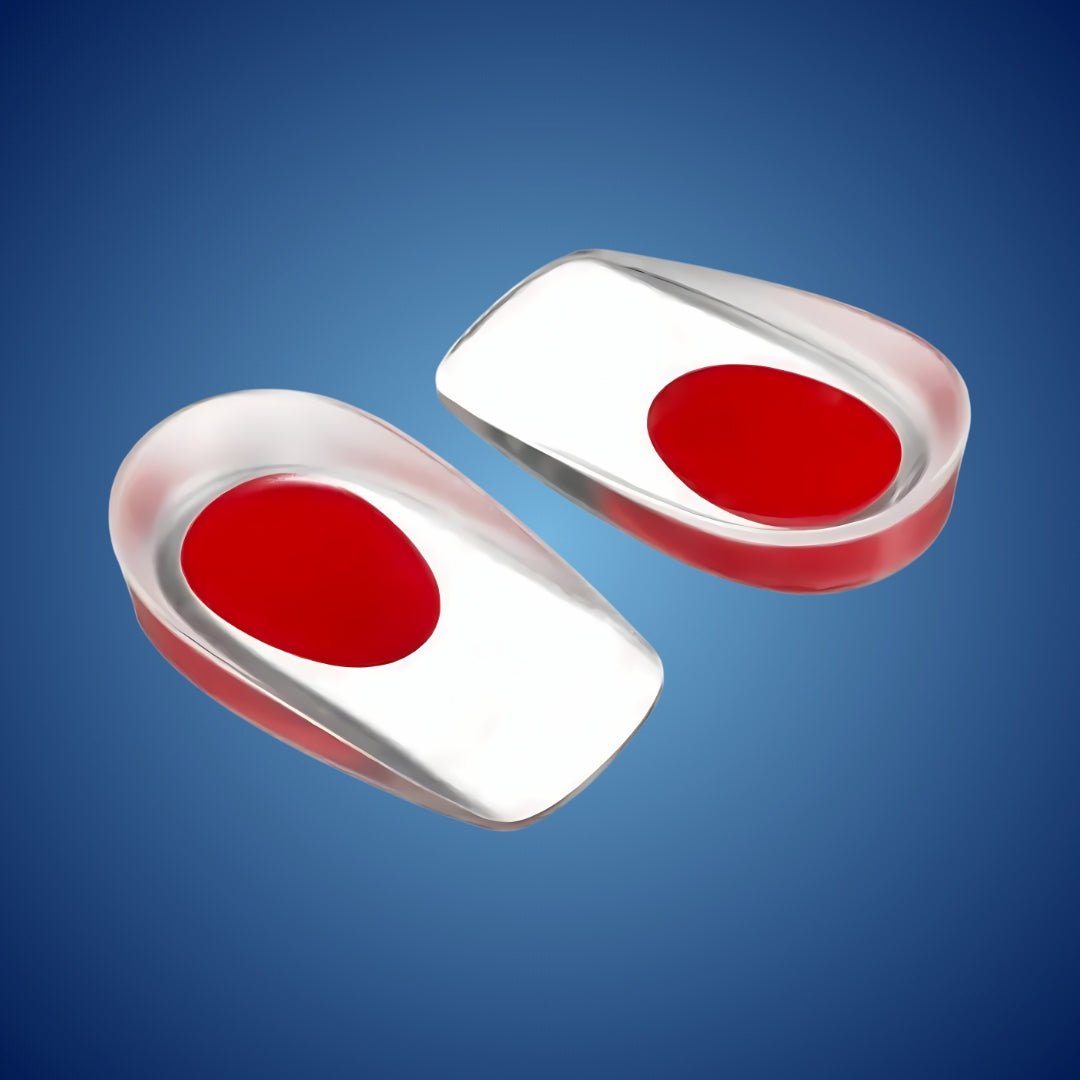 Plantar Heel Cups Gel Pads | Enhanced Cushioning for Heel Pain Relief & Foot Issues