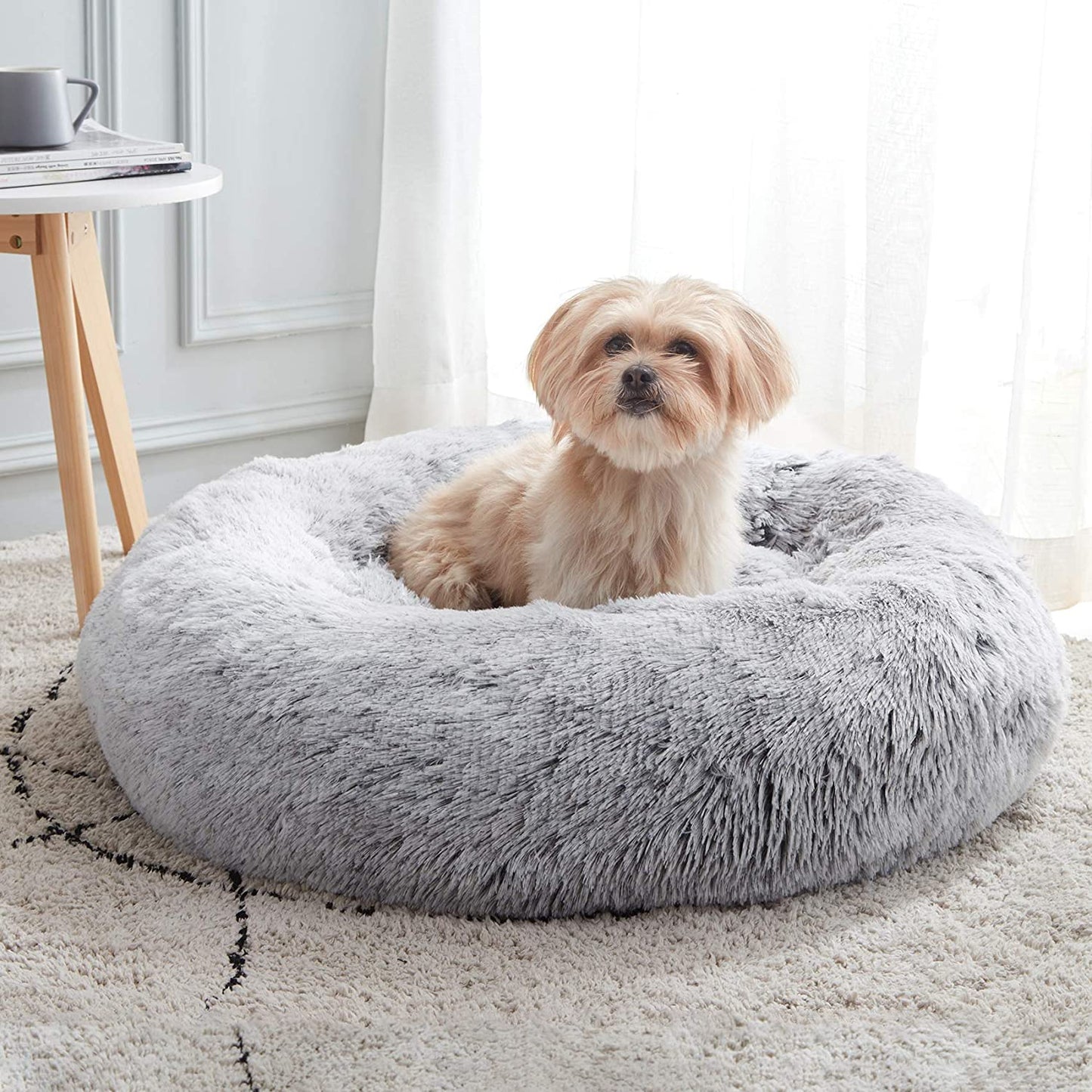 Calming Cloud Dog Bed - Orthopedic Pet Bed with Memory Foam for Comfortable Sleep & Joint Support for Dogs and Cats
