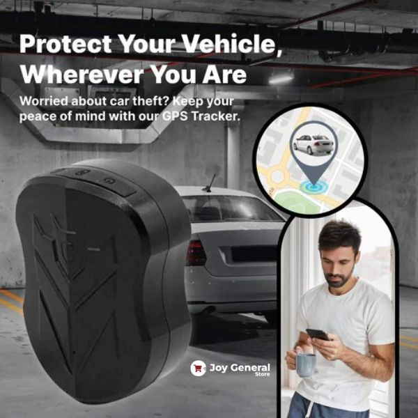 Waterproof GPS Car Tracker | Real-Time Monitoring, Voice Activation & 5000mAh Battery for Vehicle Security