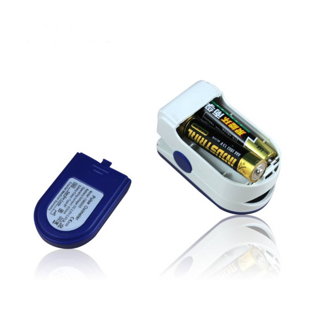 Fingertip Pulse Oximeter | Accurate SpO2 & Pulse Rate Monitoring with OLED Display for Home Health Tracking