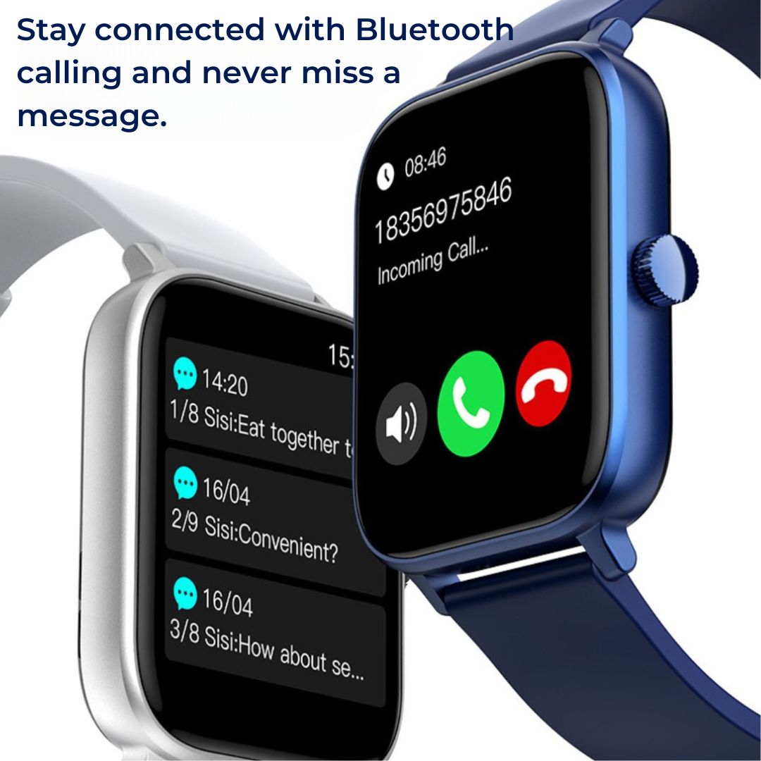 Smartwatch with Health Tracking | Heart Rate Monitoring, Sleep Tracking & Fitness Tracking for Health Enthusiasts