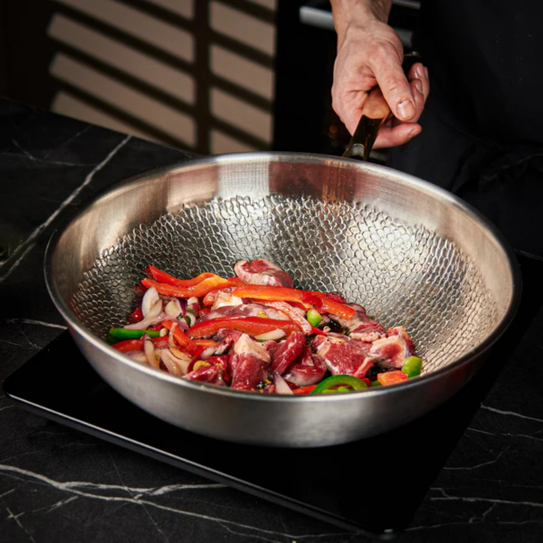 Titanium Frying Pan | Best Non Stick Frying Pan for Healthy Cooking – Non Toxic, Durable & Naturally Non Stick Frying Pans