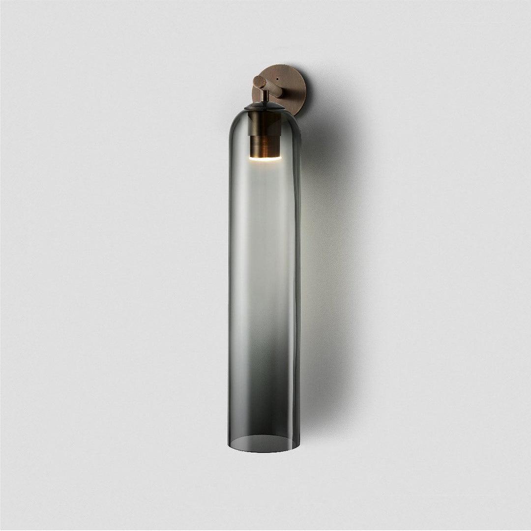 LED Art Glass Wall Sconce - Modern Decorative Light Fixture for Living Room & Hallway Lighting