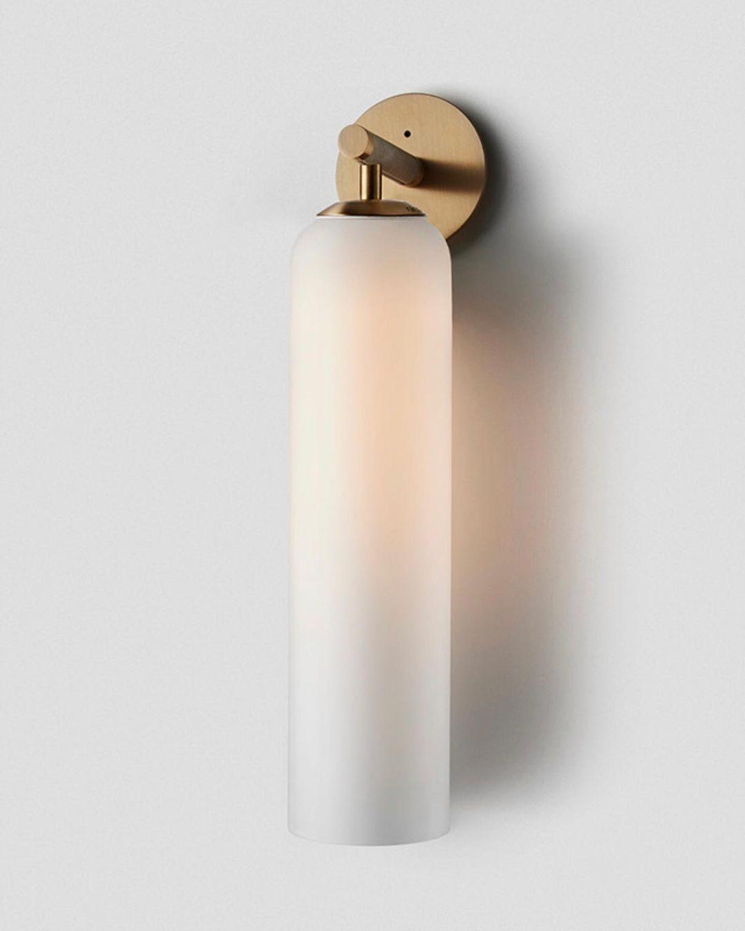 LED Art Glass Wall Sconce - Modern Decorative Light Fixture for Living Room & Hallway Lighting