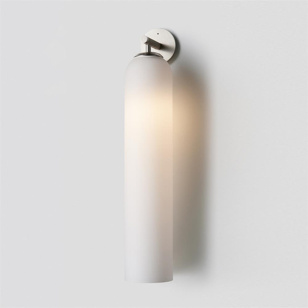 LED Art Glass Wall Sconce - Modern Decorative Light Fixture for Living Room & Hallway Lighting