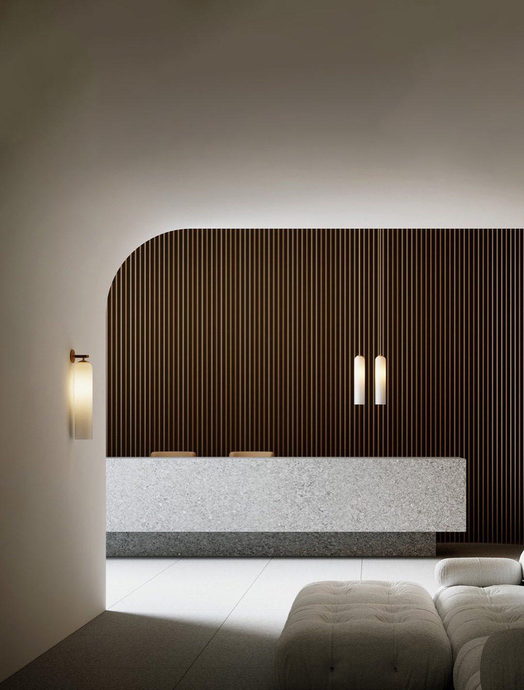 LED Art Glass Wall Sconce - Modern Decorative Light Fixture for Living Room & Hallway Lighting