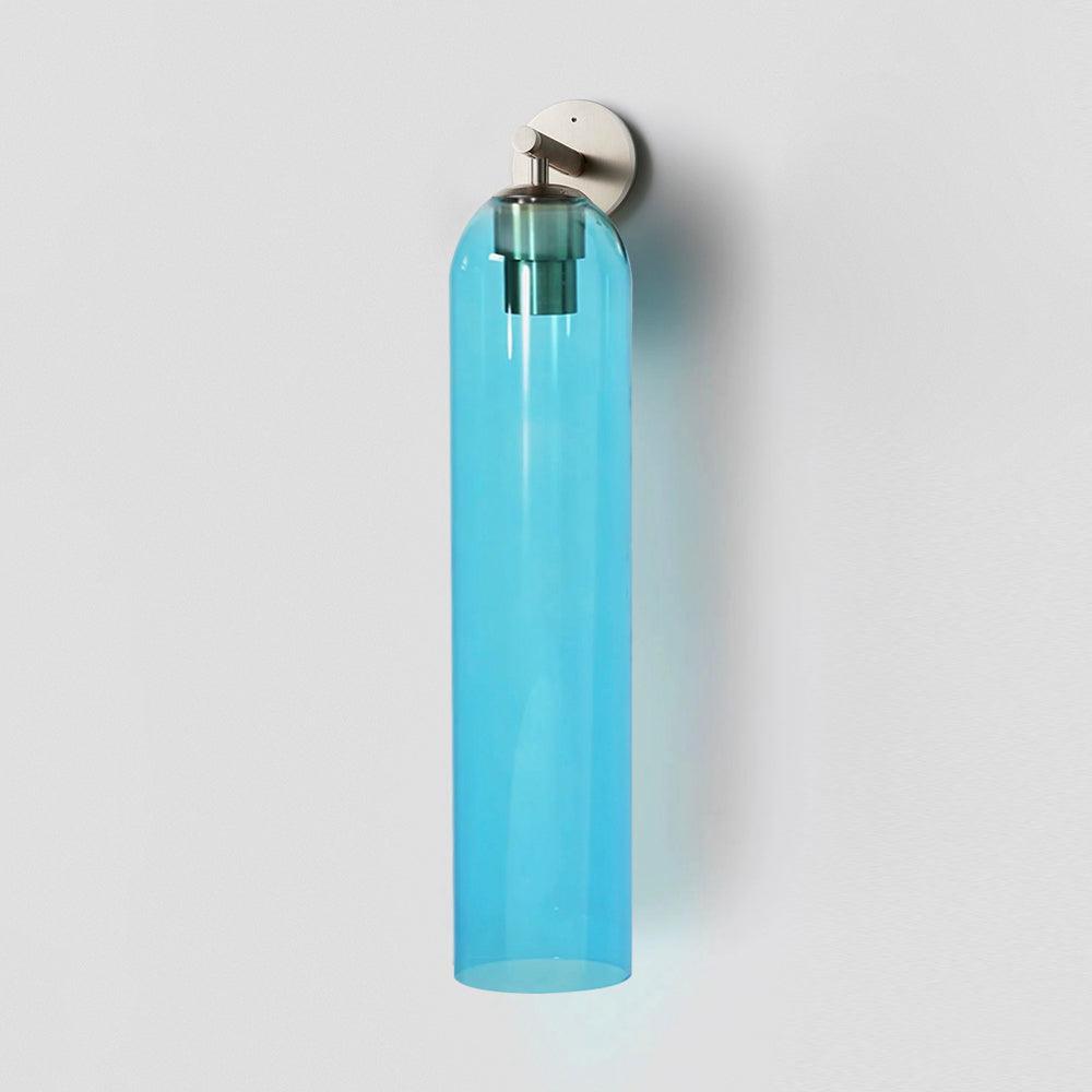 LED Art Glass Wall Sconce - Modern Decorative Light Fixture for Living Room & Hallway Lighting