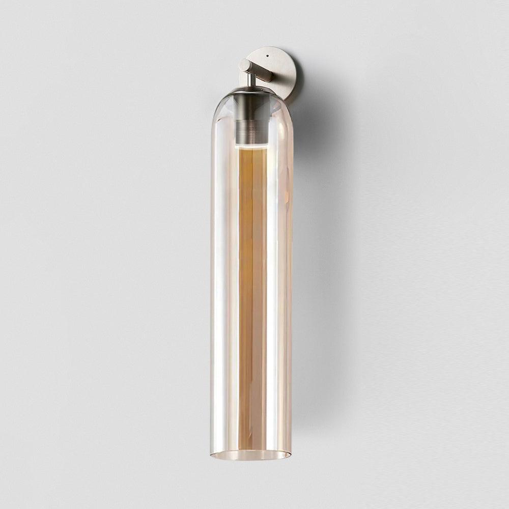 LED Art Glass Wall Sconce - Modern Decorative Light Fixture for Living Room & Hallway Lighting