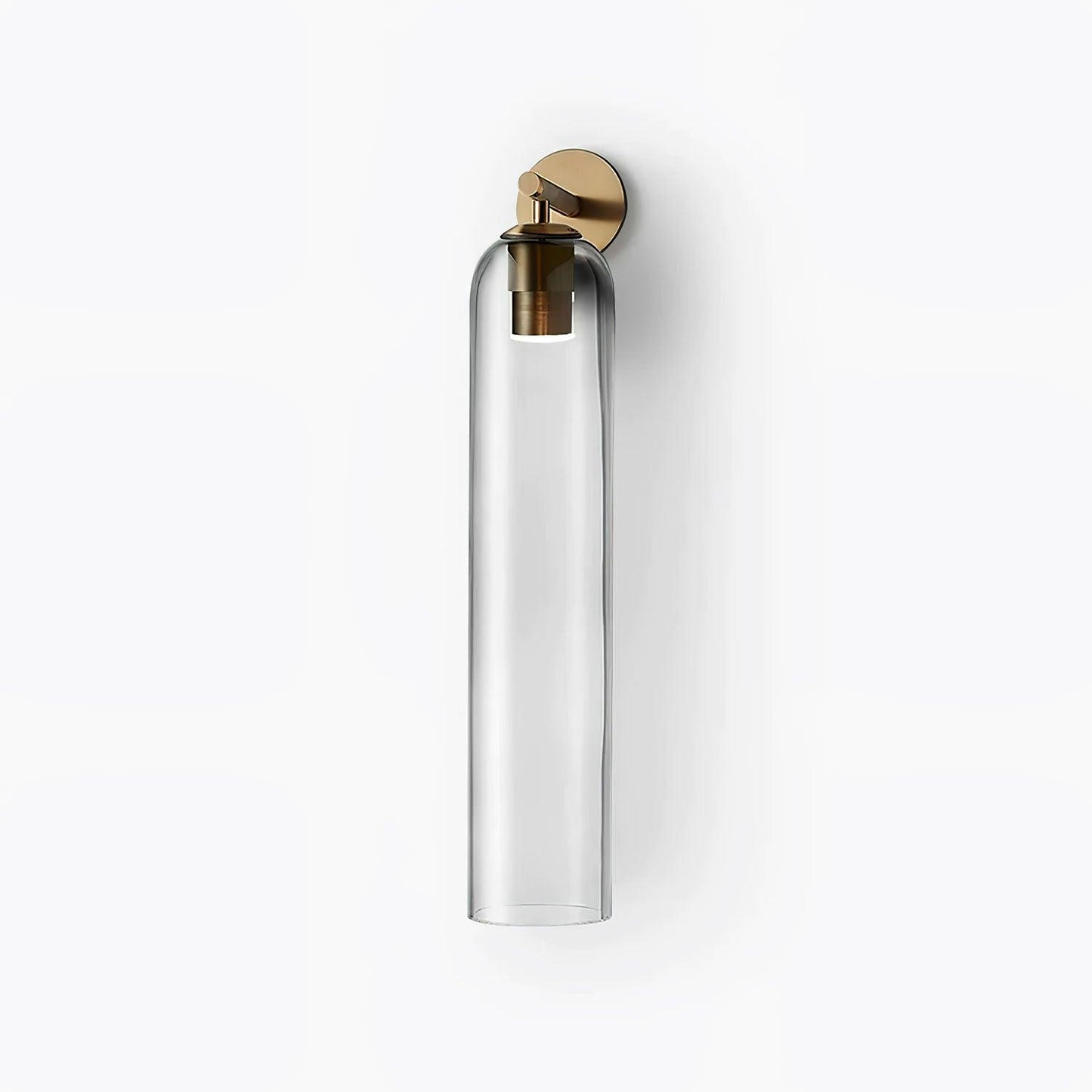 LED Art Glass Wall Sconce - Modern Decorative Light Fixture for Living Room & Hallway Lighting