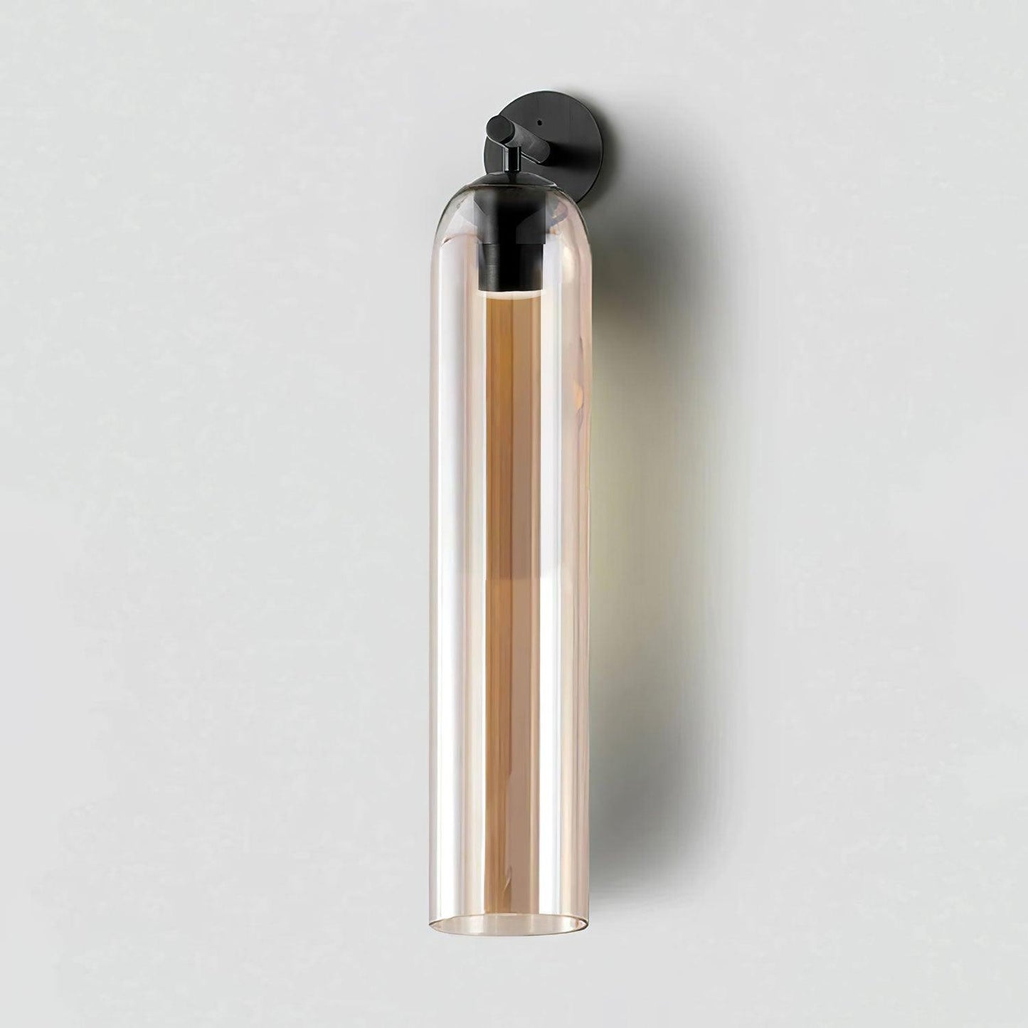 LED Art Glass Wall Sconce - Modern Decorative Light Fixture for Living Room & Hallway Lighting