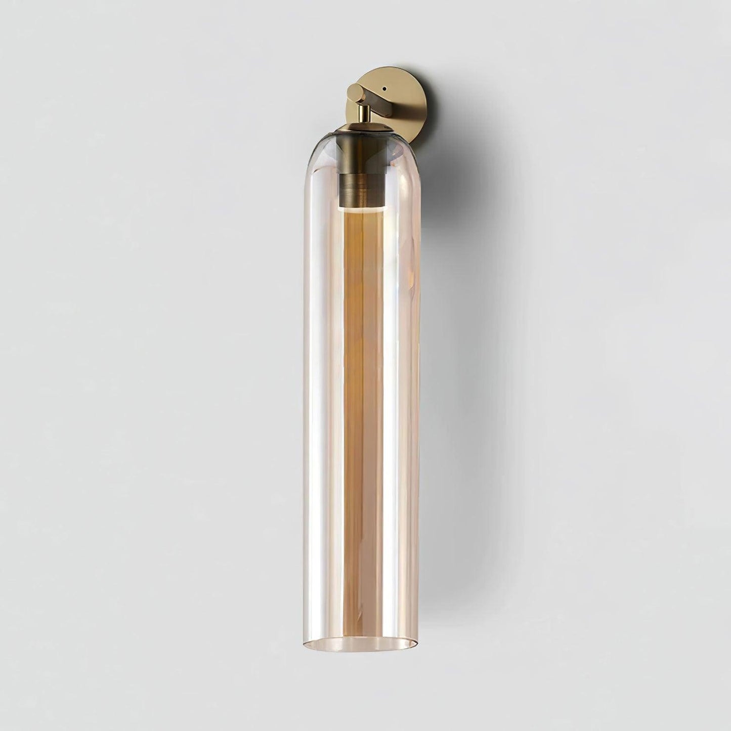 LED Art Glass Wall Sconce - Modern Decorative Light Fixture for Living Room & Hallway Lighting