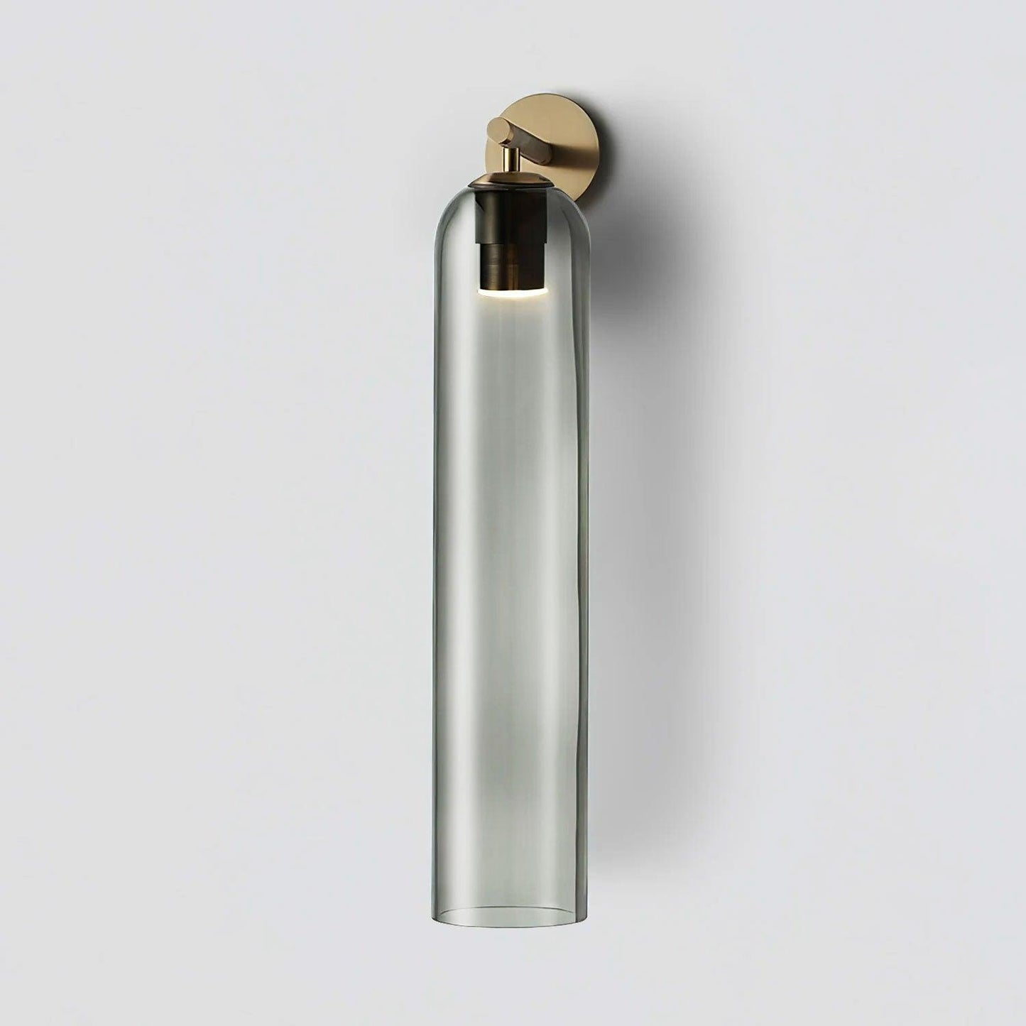 LED Art Glass Wall Sconce - Modern Decorative Light Fixture for Living Room & Hallway Lighting