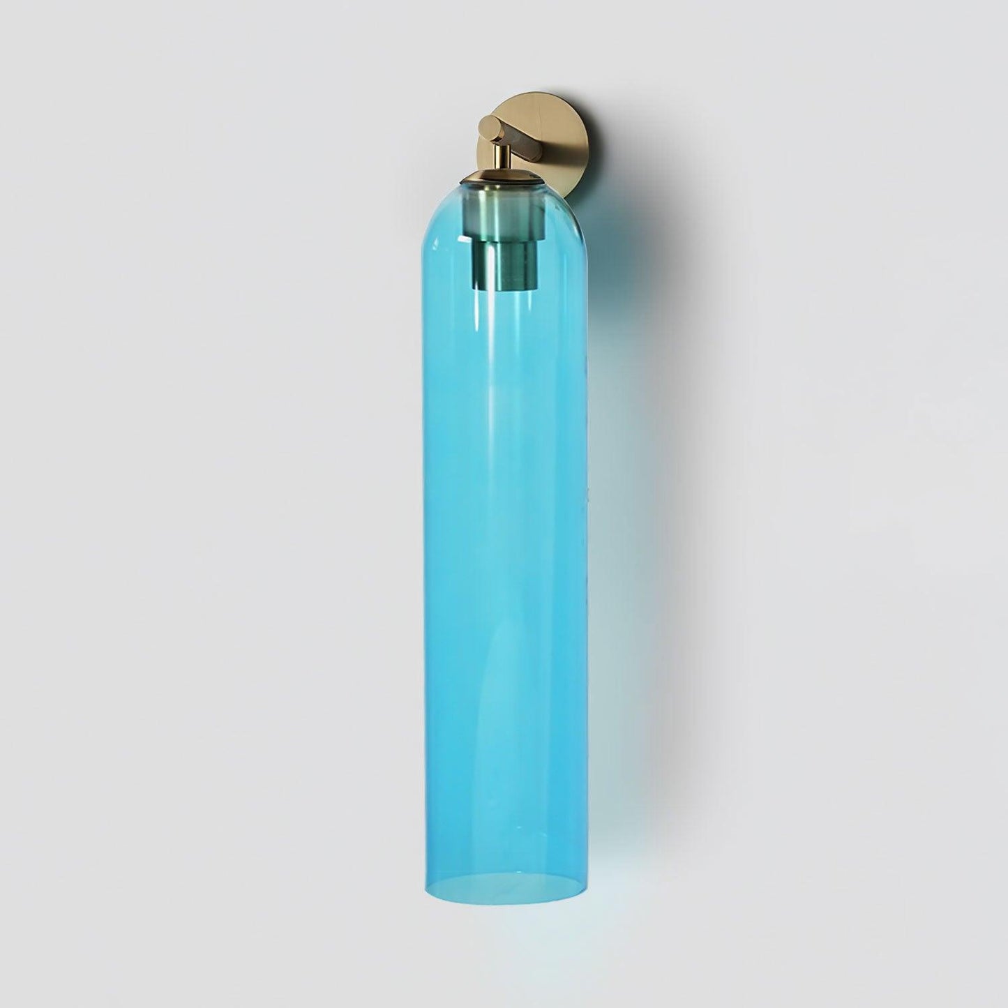 LED Art Glass Wall Sconce - Modern Decorative Light Fixture for Living Room & Hallway Lighting