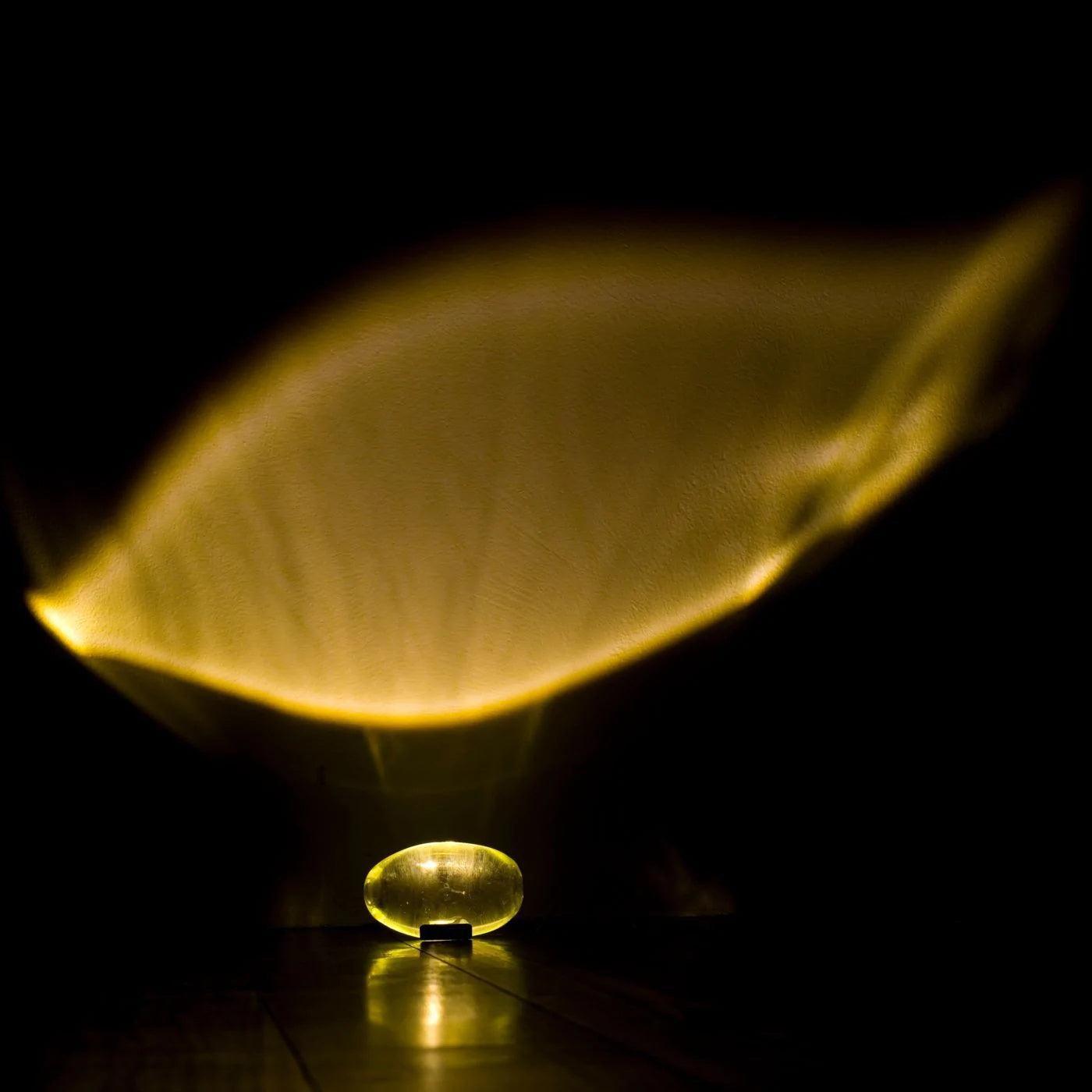 COB LED Table Lamp | Metal & Crystal, Warm to Cool Light Options for Indoor Use