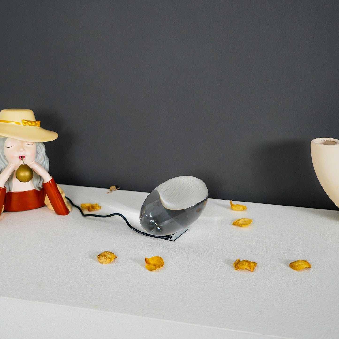 COB LED Table Lamp | Metal & Crystal, Warm to Cool Light Options for Indoor Use